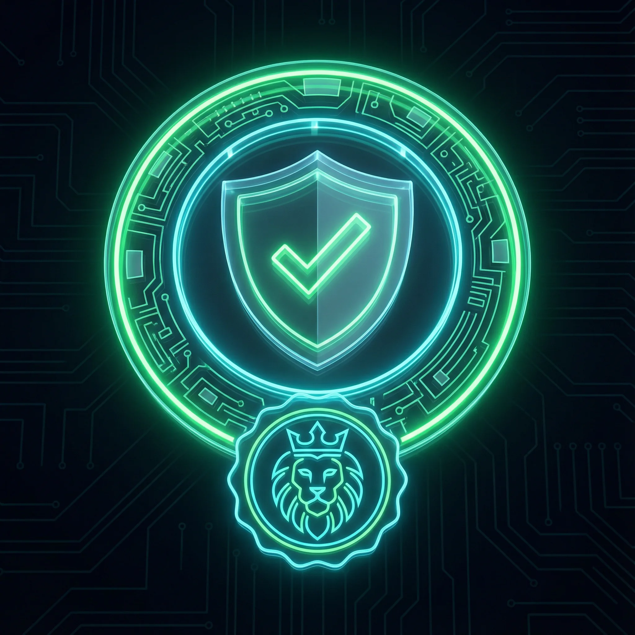 Selo de licença Curaçao eGaming certificando a legalidade do brlbet